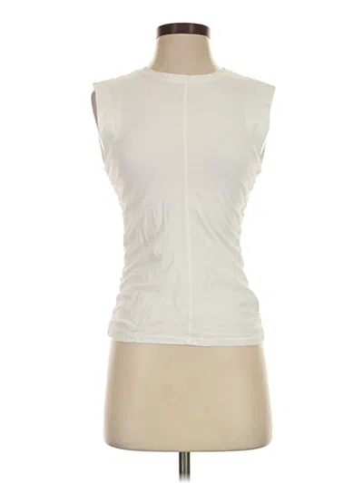 Pre-owned Rag & Bone Sleeveless Blouse In Ivory