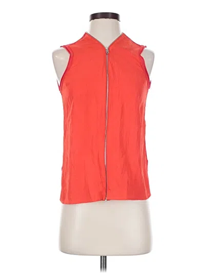 Pre-owned Rag & Bone Sleeveless Blouse In Orange