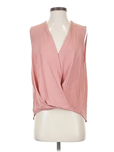 Pre-owned Rag & Bone Sleeveless Blouse In Pink