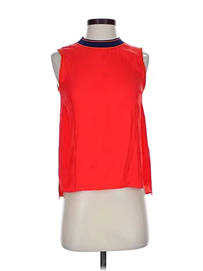 Pre-owned Rag & Bone Sleeveless Blouse In Red