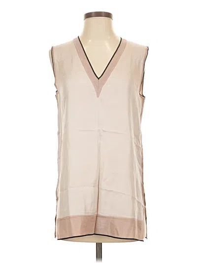 Pre-owned Rag & Bone Sleeveless Blouse In Tan