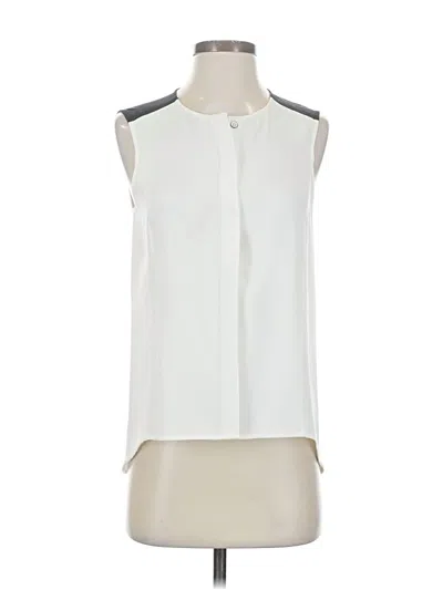 Pre-owned Rag & Bone Sleeveless Blouse In White