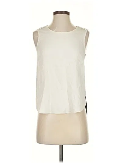 Pre-owned Rag & Bone Sleeveless Blouse In White