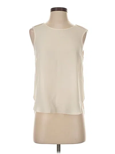 Pre-owned Rag & Bone Sleeveless Blouse In White