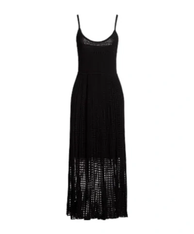 Rag & Bone Sleeveless Knitted Dress In Black
