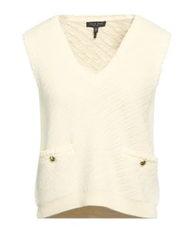 Rag & Bone Sleeveless Knitted Waistcoat In Brown