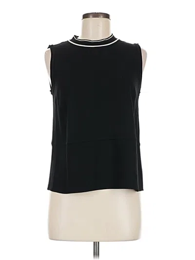 Pre-owned Rag & Bone Sleeveless Top Black High Neck Tops