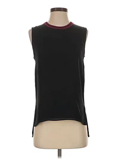 Pre-owned Rag & Bone Sleeveless Top Black High Neck Tops