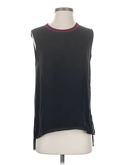 Pre-owned Rag & Bone Sleeveless Top Black Mock Neckline Tops