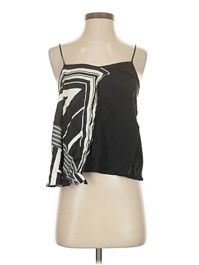 Pre-owned Rag & Bone Sleeveless Top Black One Shoulder Neckline Tops