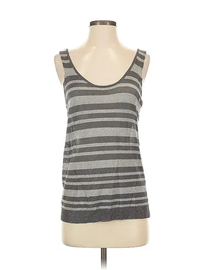 Pre-owned Rag & Bone Sleeveless Top Gray Scoop Neck Tops