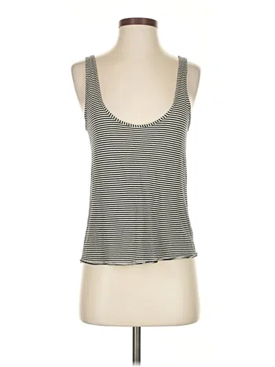 Pre-owned Rag & Bone Sleeveless Top Gray Scoop Neck Tops