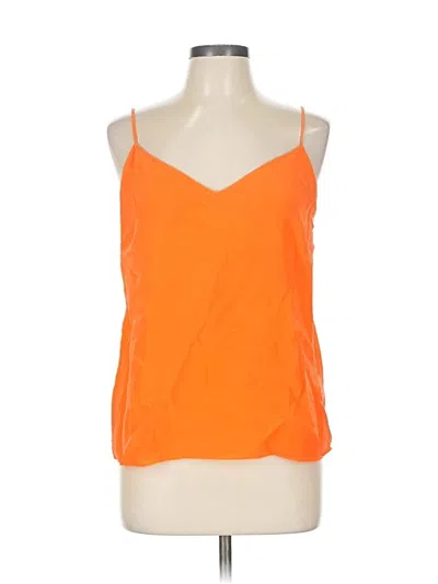 Pre-owned Rag & Bone Sleeveless Top Orange Halter Neckline Tops