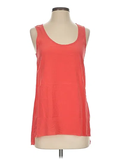 Pre-owned Rag & Bone Sleeveless Top Orange Scoop Neck Tops