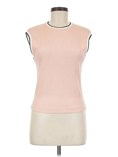 Pre-owned Rag & Bone Sleeveless Top Pink High Neck Tops