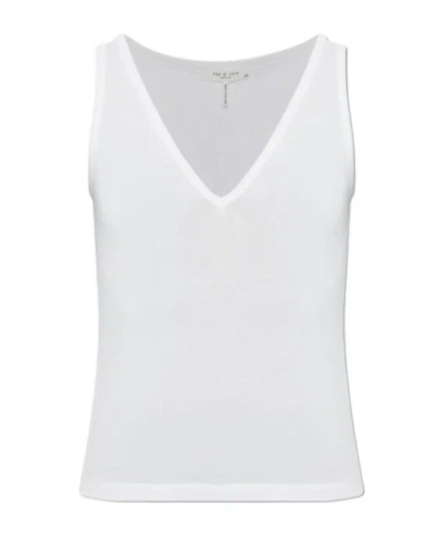 Rag & Bone Sleeveless Top In White