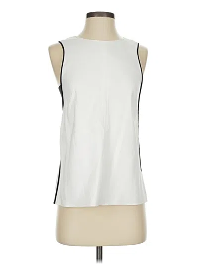 Pre-owned Rag & Bone Sleeveless Top White Halter Neckline Tops