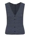 Rag & Bone Striped Button-up Top