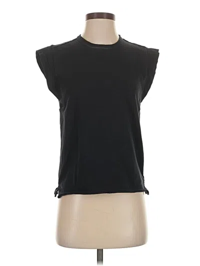 Pre-owned Rag & Bone Sleeveless T-shirt In Black