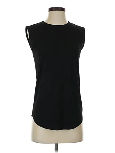 Pre-owned Rag & Bone Sleeveless T-shirt In Black