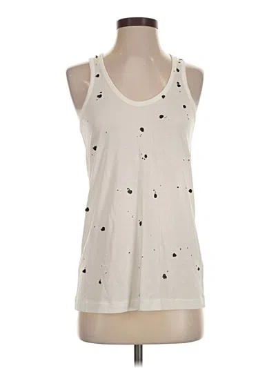 Pre-owned Rag & Bone Sleeveless T-shirt In Ivory