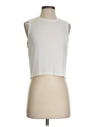 Pre-owned Rag & Bone Sleeveless T-shirt In Ivory