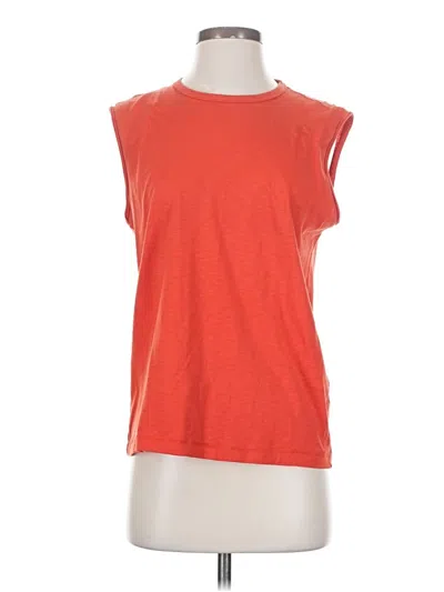 Pre-owned Rag & Bone Sleeveless T-shirt In Orange