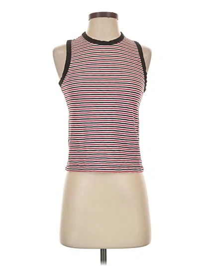 Pre-owned Rag & Bone Sleeveless T-shirt In Red