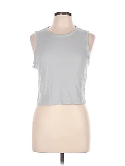 Pre-owned Rag & Bone Sleeveless T-shirt In Silver