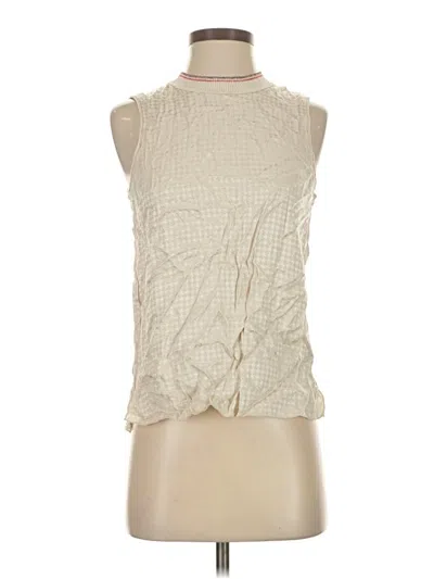 Pre-owned Rag & Bone Sleeveless T-shirt In White