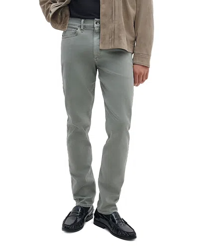 Rag & Bone Slim Fit 2 Aero Stretch Jeans In Dark Mint In Gray