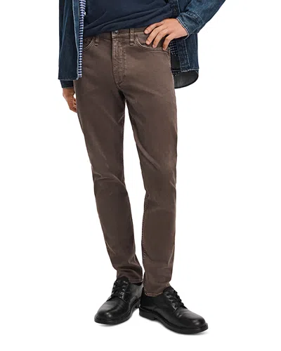 Rag & Bone Slim Fit Cotton Blend Aero Stretch Jeans In Brown