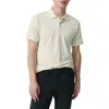 Rag & Bone Tech Pique Short Sleeve Polo Shirt In Neutral