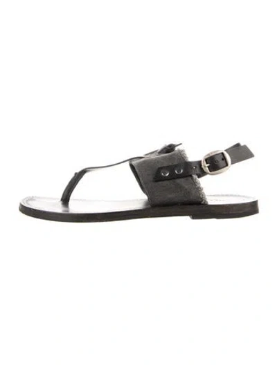 Pre-owned Rag & Bone Slingback Sandals In Multi