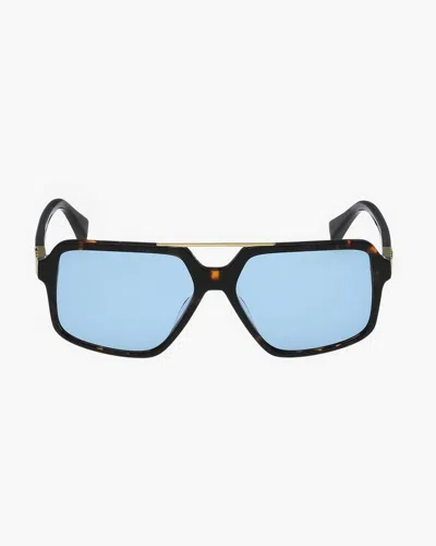 Rag & Bone Sloane Square Aviator Sunglasses In Black