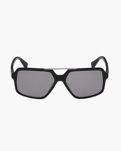 Rag & Bone Sloane Square Aviator Sunglasses In Black