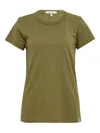 Rag & Bone Slub Short-sleeve T-shirt In Green