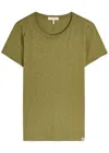 Rag & Bone Slub Short-sleeve T-shirt In Brown
