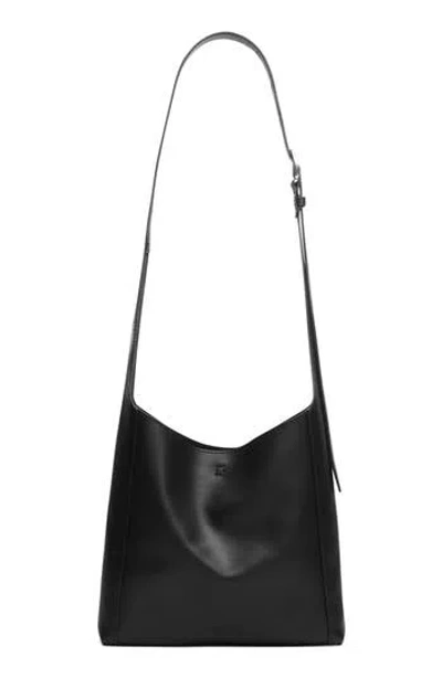 Rag & Bone Small Belize Leather Shopper Tote In Black