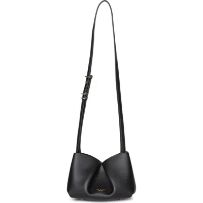 Rag & Bone Small Bloom Leather Crossbody Bag In Black