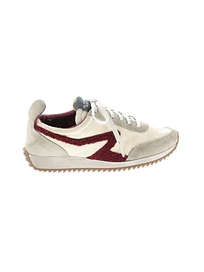 Pre-owned Rag & Bone Sneakers In Burgundy