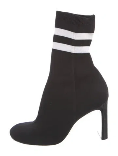 Pre-owned Rag & Bone Sock Boots In Black