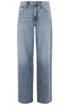 Rag & Bone Featherweight Sofie High Rise Full Lenght Wide In Blue