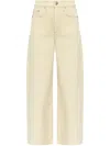 Rag & Bone White Cotton Lyocell Polyester Elastane Jeans In Neutrals