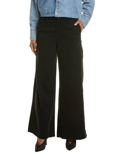 Rag & Bone Sofie Wide Leg Chino In Black