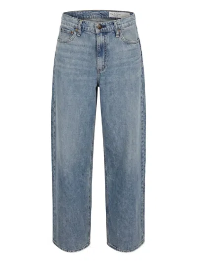 Rag & Bone Sofie Wide-leg Jeans In Blue