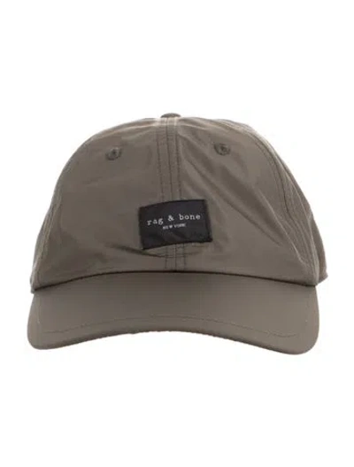 Pre-owned Rag & Bone Solid Baseball Cap W/tags In Green