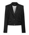Rag & Bone Solid Color Blazer In Black