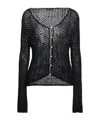 Rag & Bone Solid Color Cardigans In Black