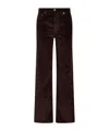 Rag & Bone Solid Color Casual Trousers In Black